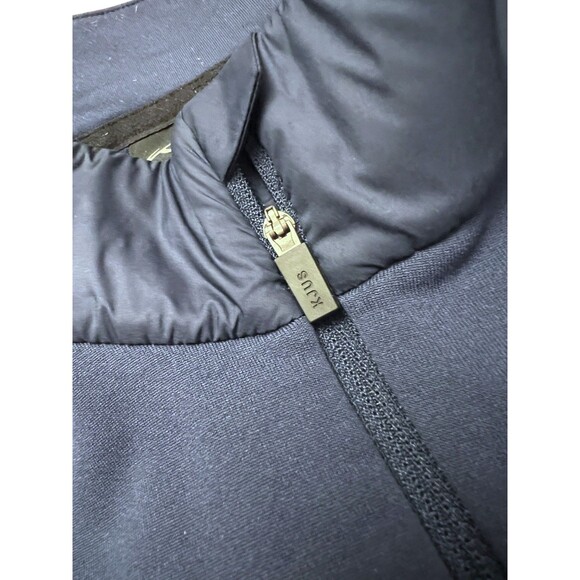 KJUS Caldera Half Zip Pullover Mens 54/XL Blue Stretch Shoulder Golf MSRP $199 - Picture 12 of 16